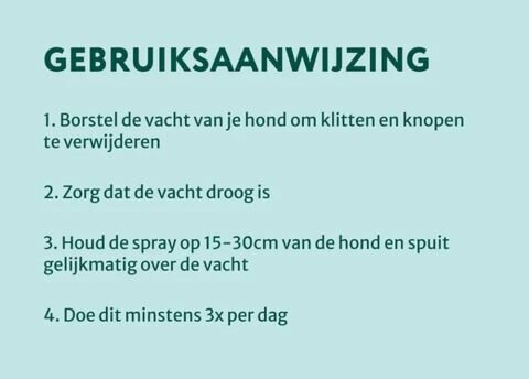 Dogsuppy Anti-Jeuk Spray Probiotica 250 ml