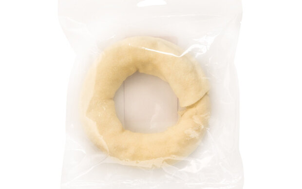 Pets en Co Witte Kauwring 15 cm 1 st