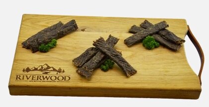 Riverwood Hondensnack Butcher Vleesstrips Rund 150 gr