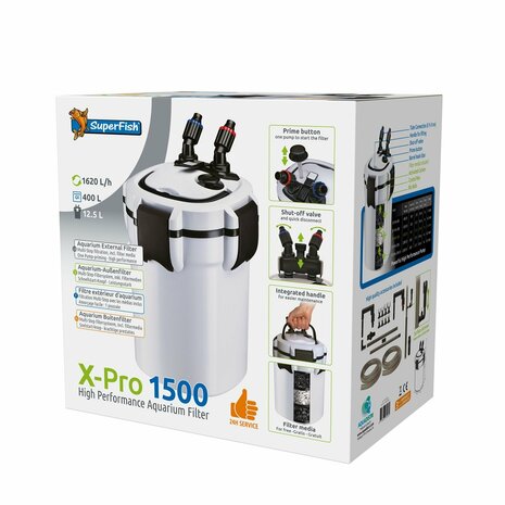 Superfish X-Pro 1500 (aquaria tot 400 liter)