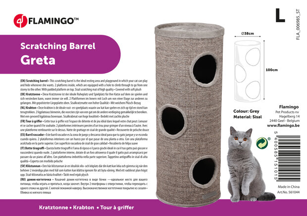 Krabton Greta M 36x36x70 cm