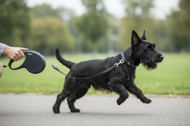Flexi Rollijn Classic Cord M 5 Meter Zwart