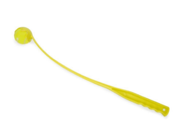 Beeztees Fetch Tennisbalwerper Geel 62 cm