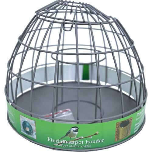 PINDAKAASPOT HOUDER GRIJS