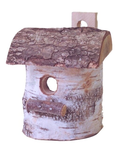 Mezenkast Berken met Berken Dak