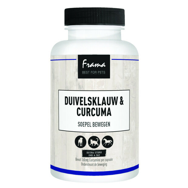 Frama Duivelsklauw &amp; Curcuma 60 Caps