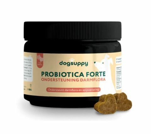 Dogsuppy Probiotica Forte kip Spijsvertering en darmflora 60 stuks