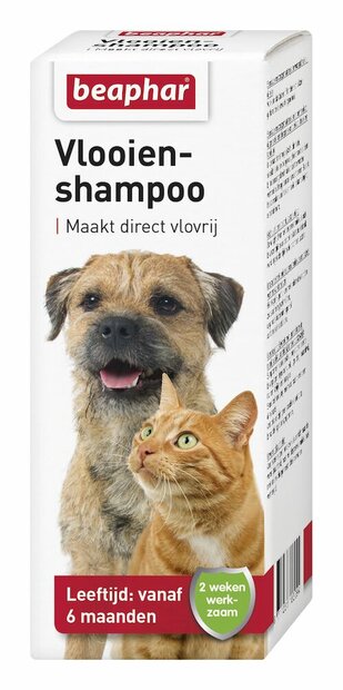 Beaphar Vlooienshampoo Hond/Kat 100ml