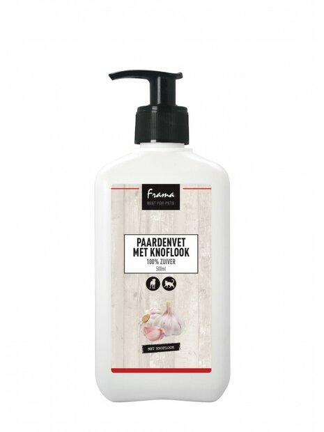 Frama Paardenvet met knoflook 500 ml