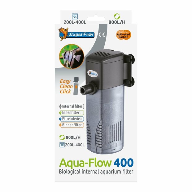 SuperFish - Aqua-Flow 400 Filter 800l/h