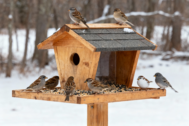 strooivoer voor de buitenvogels 2.5 kg