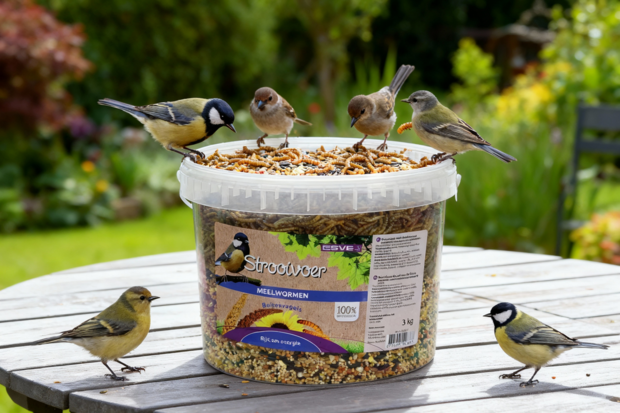 Esve Strooivoer met meelwormen 3 kg