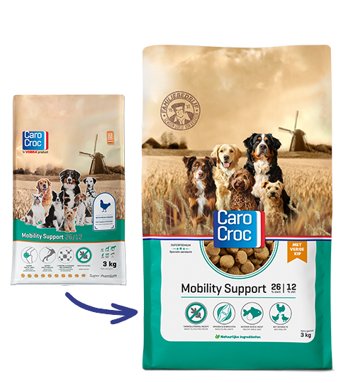  Caro Croc Mobility support  12.5kg hondenvoer
