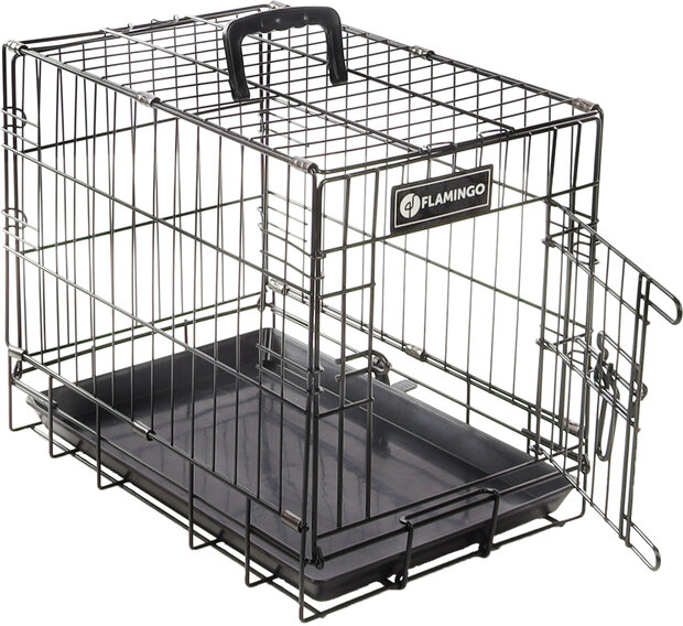 Draadkooi Ebo Zwart XS 47x31x38 cm