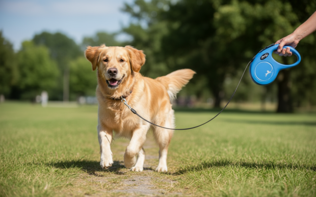 flexi rollijn CLASSIC cord S blauw, 5 meter.