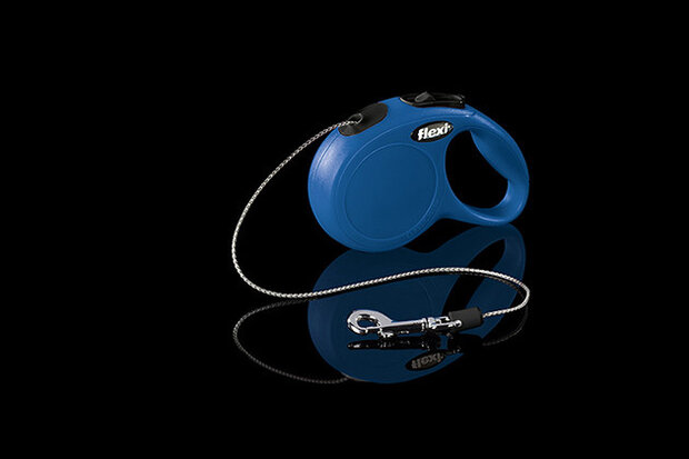 Flexi-Rollijn-Classic-Cord-XS-Blauw