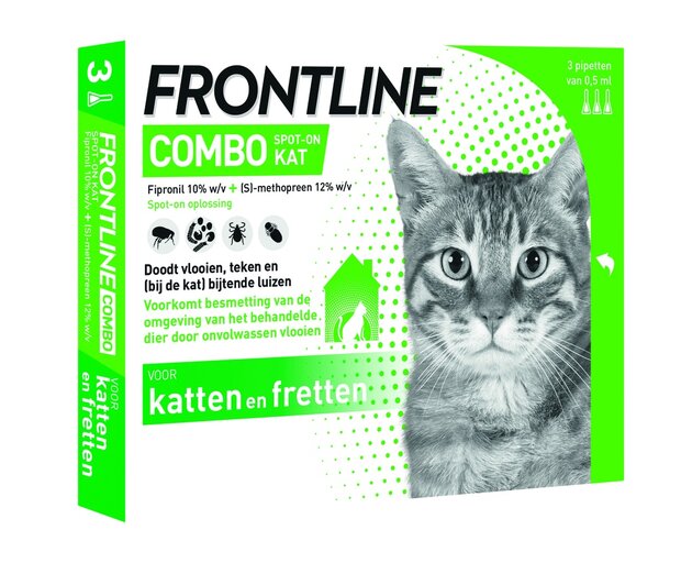 FRONTLINE COMBO CAT (3 PIPETTEN)