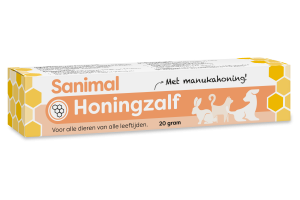 Sanimal Honingzalf 20 gr &ndash; Verzachtende Huidzalf voor Huisdieren