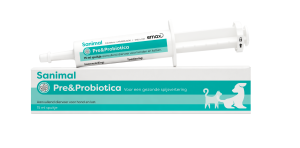 Sanimal Pre &amp; Probiotica 15 ml &ndash; Darmflora Ondersteuning voor Hond &amp; Kat