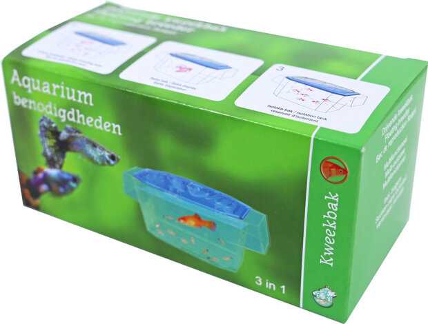 Boon kweekbak drijvend met zuigers 3in1