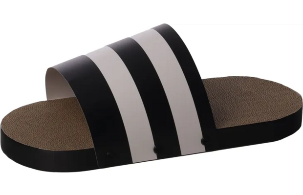Krabkarton Slippi Slipper Zwart L 75x31x23 cm