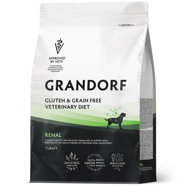 Grandorf GV-Dog Renal 3 kg | Nierdieet voor honden