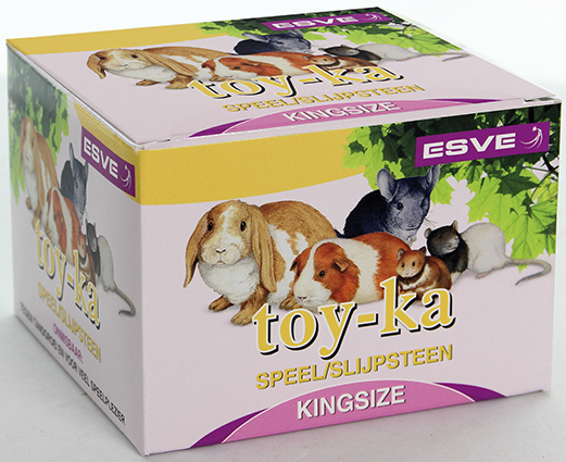 ten tweede ten tweede Intact Esve Knaagsteen Toy-Ka Kingsize - Jouwdierenwinkel.nl